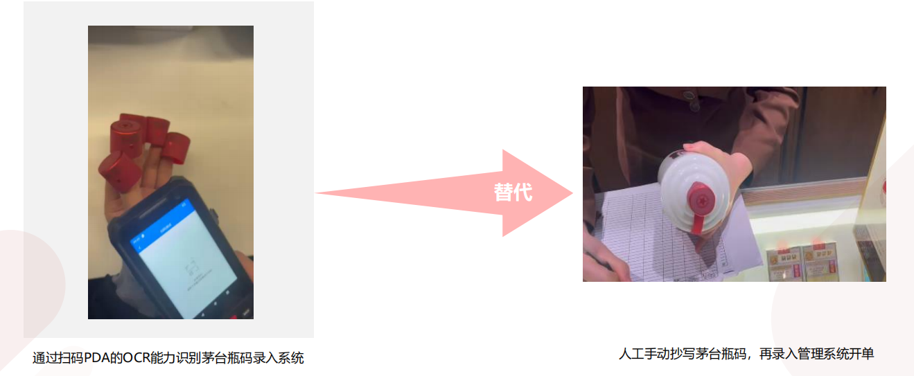 PDA實(shí)現(xiàn)茅臺(tái)酒瓶蓋的日期批次抄碼采集，應(yīng)用于酒水領(lǐng)域的經(jīng)銷批發(fā)物流管理和追溯.png